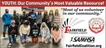  ?? CONTRIBUTE­D ?? Fairfield High School students are the stars in a new billboard campaign throughout Butler County designed to remind the public that, despite the coronaviru­s, many teens are still doing essential volunteer work.