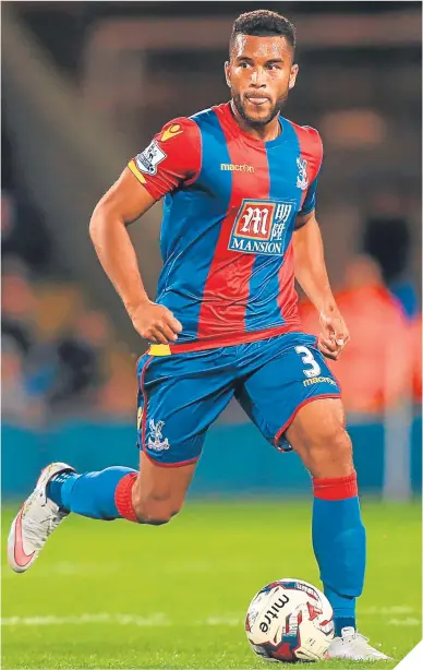  ??  ?? ■ Rangers target Adrian Mariappa in action for Crystal Palace.
