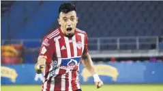  ?? JHONNY OLIVARES ?? Fernando Uribe marcó su cuarto gol con Junior.