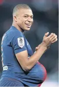  ?? EPA ?? PSG star Kylian Mbappe.