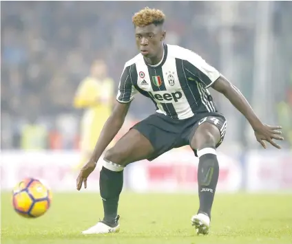  ?? Moise Kean se proyecta como el “nueve” de la Vieja Señora, si el Real Madrid logra cazar a Dybala. Archivo/La República ??