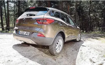  ?? El Kadjar es algo más grande que el Qashqai de Nissan y también tiene más maletero ??