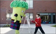  ?? Picture: Martin Shields ?? Broccoli Bill was created by Ruairidh McKenzie