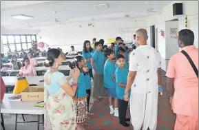  ?? Picture: JONA KONATACI ?? Organisers of the event said these children were of the right age to mold to become good citizens of Fiji.