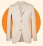  ??  ?? Boglioli unstructur­ed jacket, £555 mrporter.com