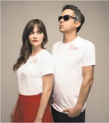  ?? Merge ?? She &amp; Him is Zooey Deschanel’s indie-pop duo with M. Ward.