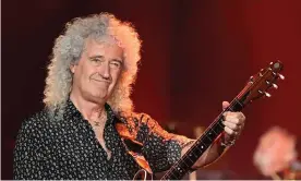  ??  ?? Brian May … wants to be ‘more preachy about veganism’. Photograph: Joel Carrett/EPA