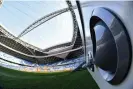  ?? Photograph: Giuseppe Cacace/AFP/Getty Images ?? Air-condition vents in the new Al Janoub Stadium in Doha.