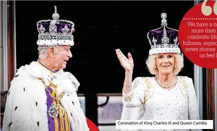  ?? ?? Coronation of King Charles III and Queen Camilla