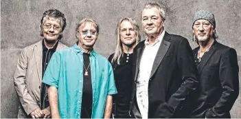  ??  ?? ► La veterana banda británica Deep Purple será parte de Solid Rock.