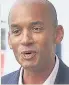  ??  ?? ANTI-BREXIT Chuka Umunna