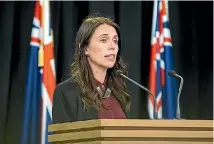  ?? PHOTO: MONIQUE FORD/STUFF ?? Prime Minister Jacinda Ardern, pictured, must take a moral leadership on ties with our Pacific neighbours, Dr Cleo Paskal argues.