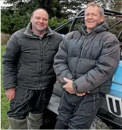  ??  ?? Jet boat driver Mike Pooley and navigator Nick McMillan in boat U366 from North Canterbury won the Southern Bolts and Fasteners Twin Rivers Race in Southland. ROBYN EDIE/STUFF