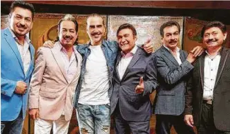  ?? Archivo ?? Alejandro Fernández y Los Tigres del Norte, juntos en concierto.