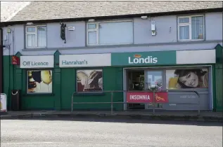  ??  ?? Hanrahan’s Londis The Faythe.