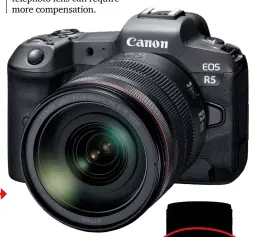  ??  ?? 5-axis IBIS The EOS R5 will be able to compensate for camera shake in five directions