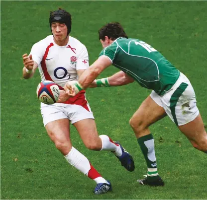  ?? PICTURE: Getty Images ?? Such promise: Danny Cipriani playing for England v Ireland in 2008