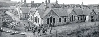  ??  ?? VISITORS Aberlour Orphanage in Moray