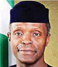  ??  ?? Osinbajo