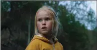 ?? ?? In Eskil Vogt’s creepy kid horror film “The Innocents,” little Ida (Rakel Lenora Flottum) is a 9-year-old Norwegian girl who falls in with a bad crowd after she moves into a new apartment complex with her family.