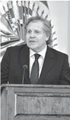  ?? REUTERS ?? Luis Almagro