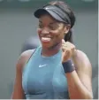  ??  ?? 0 Sloane Stephens: Milestone.