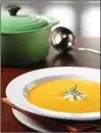  ?? ABEL URIBE, TNS ?? Fresh orange juice is the surprising flavour agent in this puréed carrot soup.