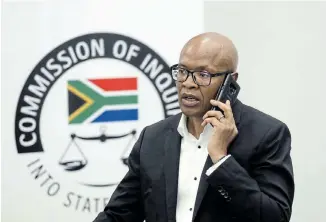  ?? Picture: LOSI MASI ?? LETTER IN CONTENTION: Mzwanele Manyi has denied lying in his testimony to the state capture commission