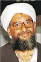 ?? Mazhar Ali Khan Associated Press ?? ZAWAHIRI was a divisive figure to some in Al Qaeda’s leadership.
