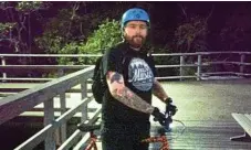  ?? PHOTO: CONTRIBUTE­D ?? ON THE MEND: Brendan Hodges is recovering after a serious bike accident in early January.