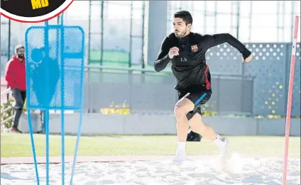  ?? FOTO: FC BARCELONA ?? Luis Suárez ha seguido un plan específico durante las dos semanas de parón liguero Ya está listo para volver a golear