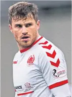  ??  ?? David Goodwillie: Livi interested in controvers­ial striker.