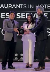  ?? ?? ITC Hotels bags the award for Best Service.