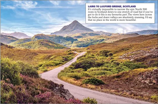  ?? Pictures: GETTY ?? LAIRG TO LAXFORD BRIDGE, SCOTLAND