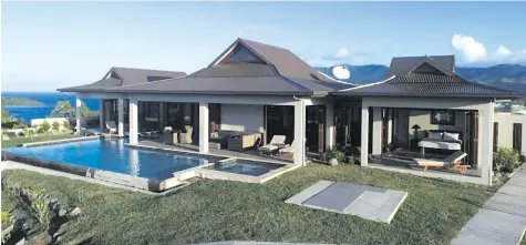  ??  ?? This property in Fiji costs US$1.2 million (FJ$2.5m) - about the same price as a Sydney city apartment.