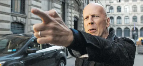  ?? EONE FILMS ?? Bruce Willis stars as Paul Kersey in a remake of the 1974 Charles Bronson “classic” Death Wish. The big question is: Do really need another Death Wish movie?