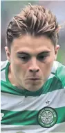  ??  ?? James Forrest: Thinking positive at Parkhead