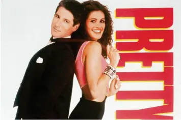  ?? Foto: picture-alliance, dpa ?? „Pretty Woman“– hier das Filmplakat – brach 1990 etliche Rekorde.