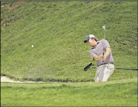  ?? DANIEL SHIREY / USGA ?? Davis Love IV, the son of the Ryder Cup captain/PGA champion from Sea Island, finished one shot shy of qualifying for the U.S. Open at Hawks Ridge Golf Club in Ball Ground on Monday.