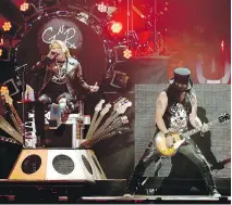  ?? KEVIN WINTER/GETTY IMAGES FOR COACHELLA ?? The Guns N’ Roses lineup has changed over the decades, but Axl Rose and Slash are back together again for the Not in This Lifetime tour, which hits TD Place next week.