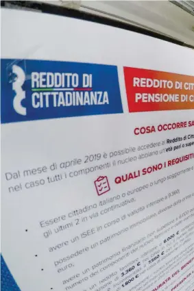  ?? FOTO ANSA ?? Presidente dell’inps Pasquale Tridico, economista, 47 anni