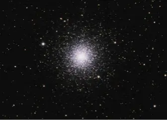  ??  ?? ▼ Good for starters: M3 is a good to begin with; it can be spotted in the spring, west of the main kite-shaped asterism in Boötes