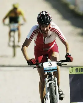  ??  ?? Early start Olympian Oli Beckingsal­e started his racing career as a 14-yearold in mountain bike races