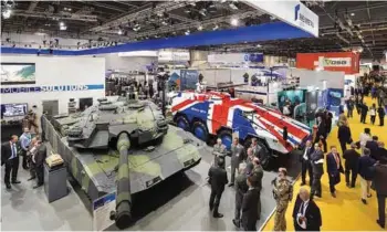 ?? PHOTOGRAPH: DSEI ?? Mobile solutions on display at DSEI 2019