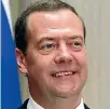  ?? PHOTO: REUTERS ?? Russian Prime Minister Dmitry Medvedev says hopes for better relations are ‘‘finished’’.