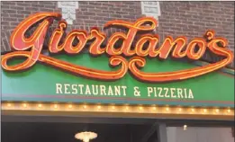  ?? | SUN-TIMES LIBRARY ?? The new owners of Giordano’s have said they intend to double to size of the company to 86 restaurant­s in three years.