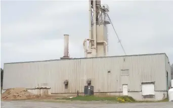  ??  ?? L’usine Nutritec à Saint-François-de-Madawaska. - Archives