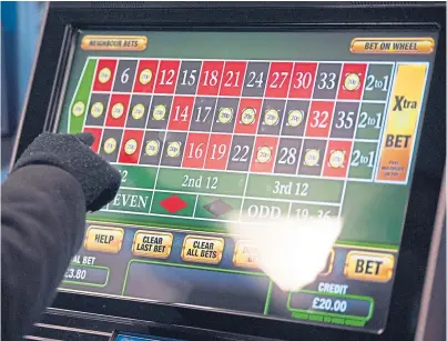  ?? PA. ?? Fixed-odds betting machines have been described as the ‘crack cocaine’ of the gambling world.