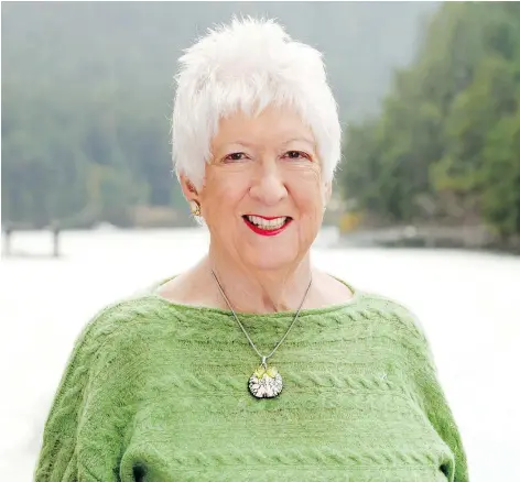  ?? — NANCY ANGERMEYER ?? Pat Carney lives on Saturna Island and is critical of the NDP’s planned speculatio­n tax.