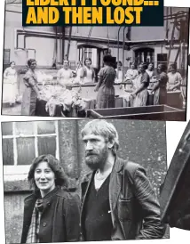  ??  ?? dOWnWArd SpirAL: From top, Suffragett­e Hanna Sheehy-Skeffingto­n; women in the Stanhope Magdalene laundry; Eileen Flynn and partner Richie Roche in 1983